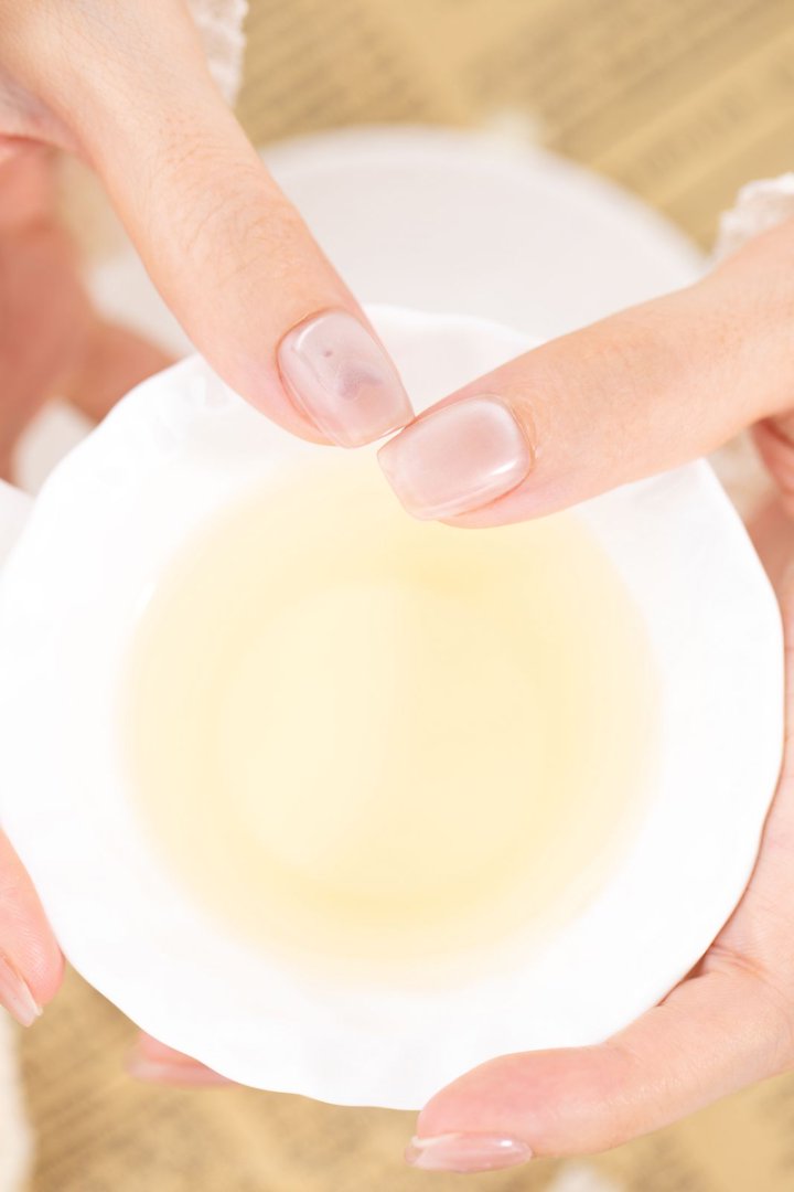 ootd.nail ミルキーピンク ジェルネイルチップ 着用イメージ｜ナチュラル・上品・日常ネイル